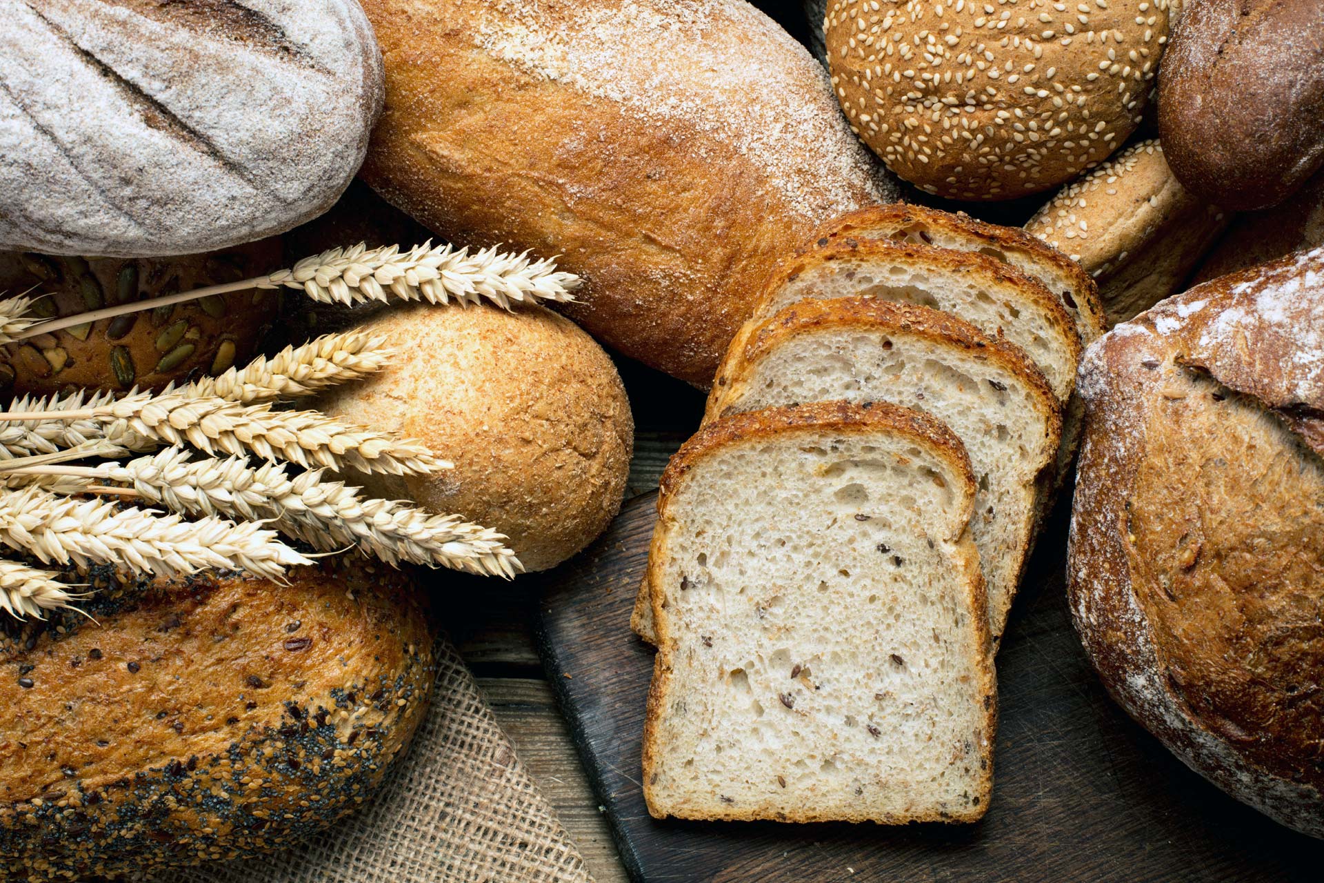 various breads