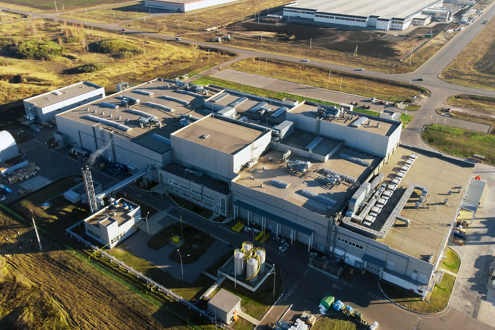 Large industrial building